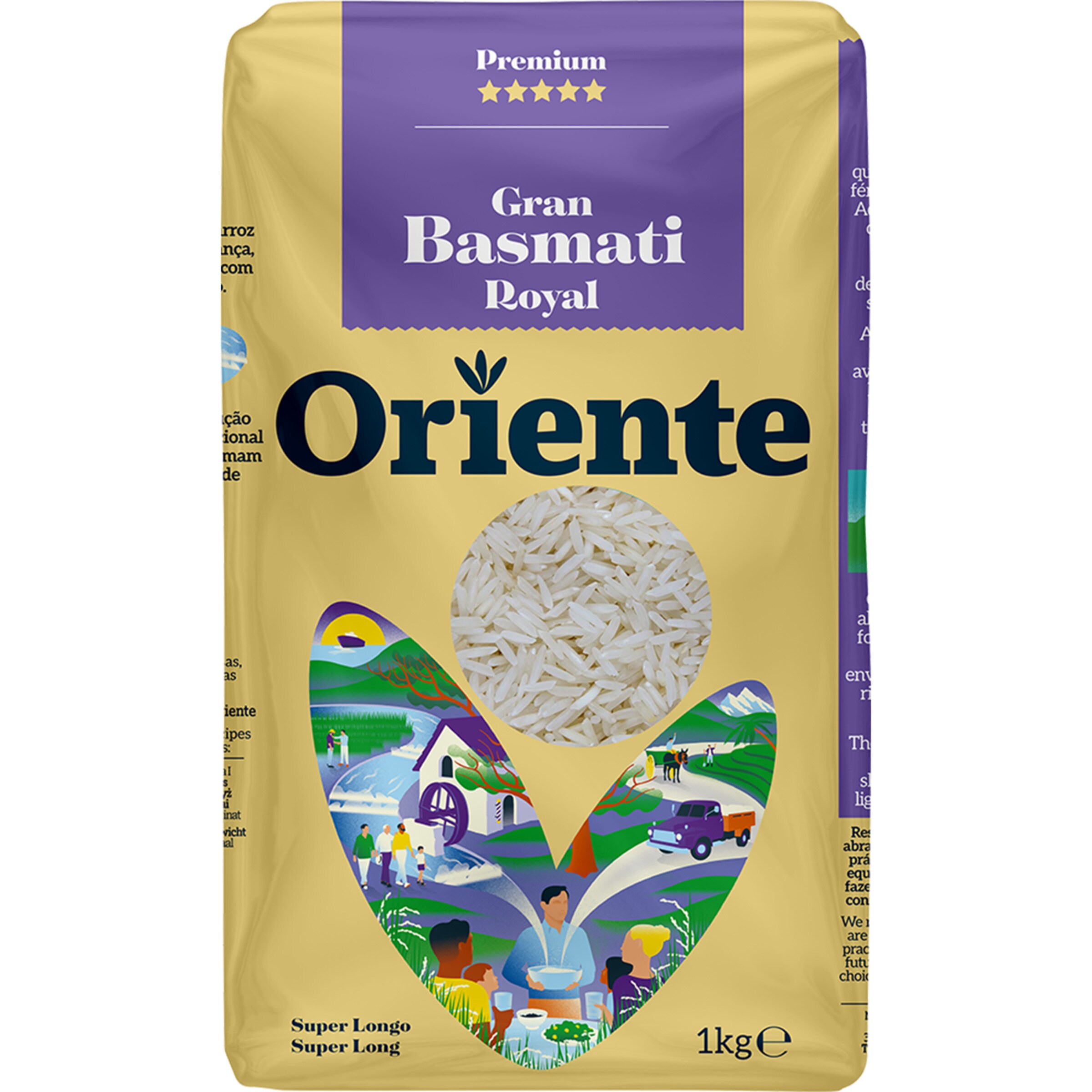 ARROZ BASMATI GRAN ORIENTE 1KG