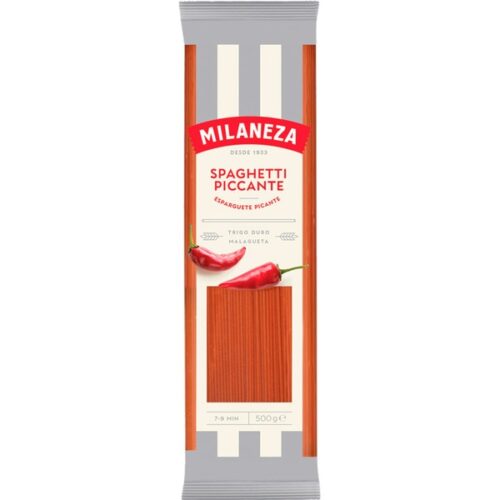 MASSA ESPARGUETE PICANTE MILANEZA 500GR