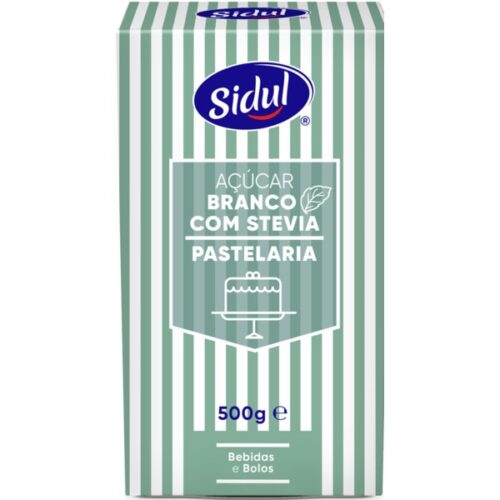 AÇÚCAR COM STEVIA SIDUL 500GR