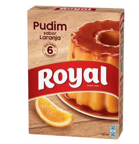 PUDIM CASEIRO LARANJA ROYAL 200GR