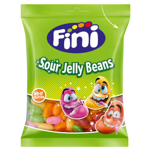 GOMAS FINI SOUR JELLY BEANS 80GR