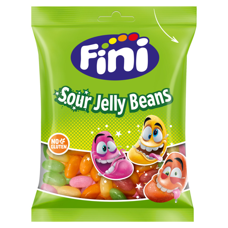 GOMAS FINI SOUR JELLY BEANS 80GR