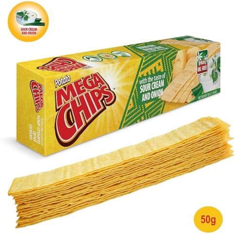MEGA CHIPS CREME E CEBOLA 50GR