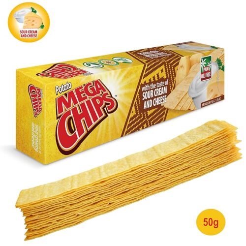 MEGA CHIPS CREME E QUEIJO 50GR