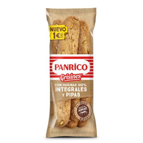 PALITOS DE PÃO INTEGRAL SEMENTES DE GIRASSOL PANRICO 60GR