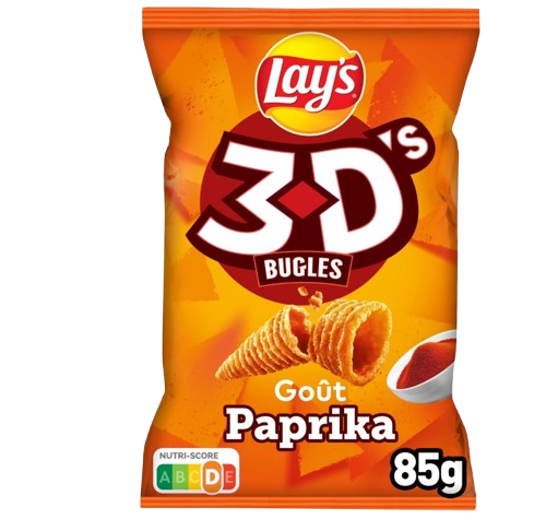 BATATA FRITA 3D'S PAPRIKA LAY'S 85GR