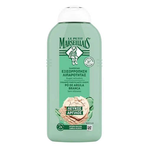 CHAMPÔ PURIFICANTE ARGILA BRANCA LE PETIT MARSEILLAIS 300ML