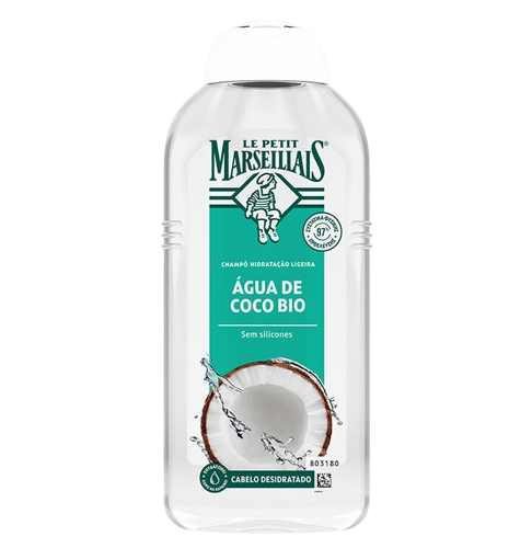 CHAMPÔ HIDRATAÇÃO LEVE ÁGUA DE COCO LE PETIT MARSEILLAIS 300ML