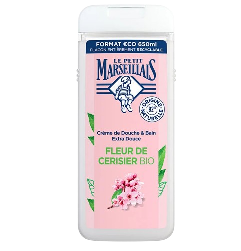 GEL BANHO FLOR CEREJEIRA LE PETIT MARSEILLAIS 650ML