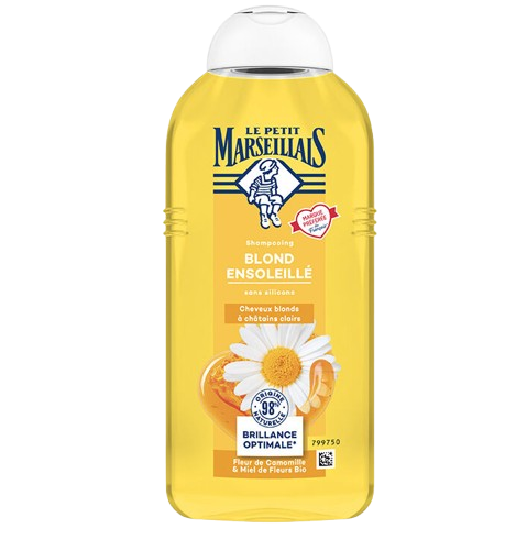 CHAMPÔ SUNKISS CAMOMIA E MEL LE PETIT MARSEILLAIS 300ML