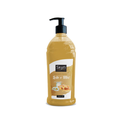 SABONETE LIÍQUIDO LEITE E MEL SKYN 750ML