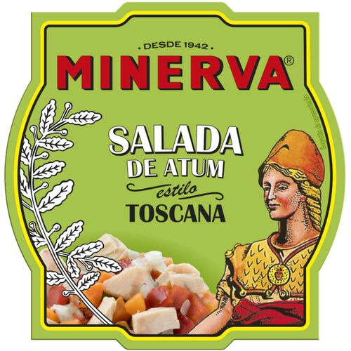 SALADA ATUM TOSCANA MINERVA 160GR