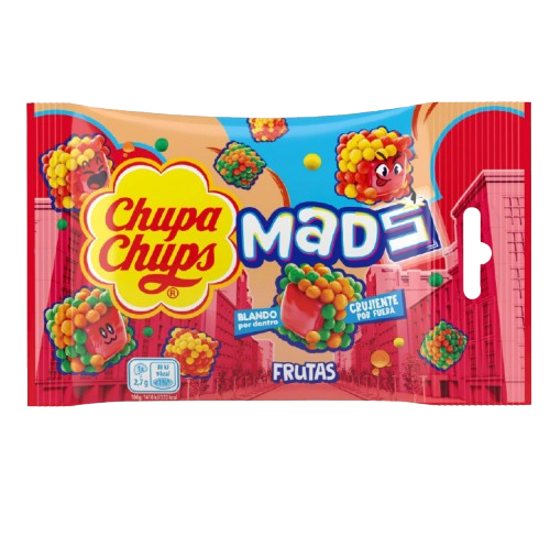 GOMAS MADS FRUTAS CHUPA CHUPS 45GR