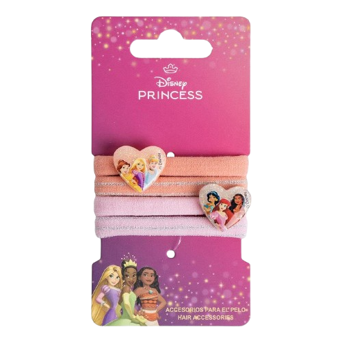 ELÁSTICOS PRINCESAS DISNEY 4PCS
