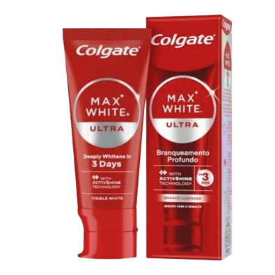 PASTA DE DENTES MAX WHITE ULTRA COLGATE 75ML