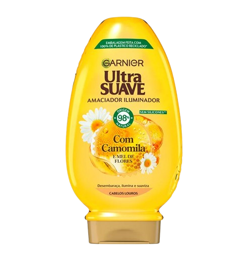 AMACIADOR ILUMINADOR SUN KISSED CAMOMILA E MEL DE FLORES ULTRA SUAVE 400ML